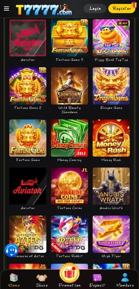 T7777 Game