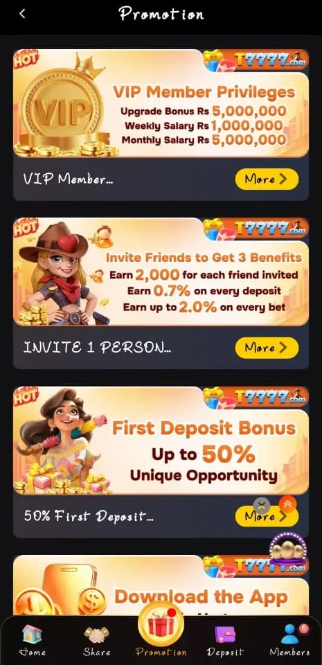 T7777 Game